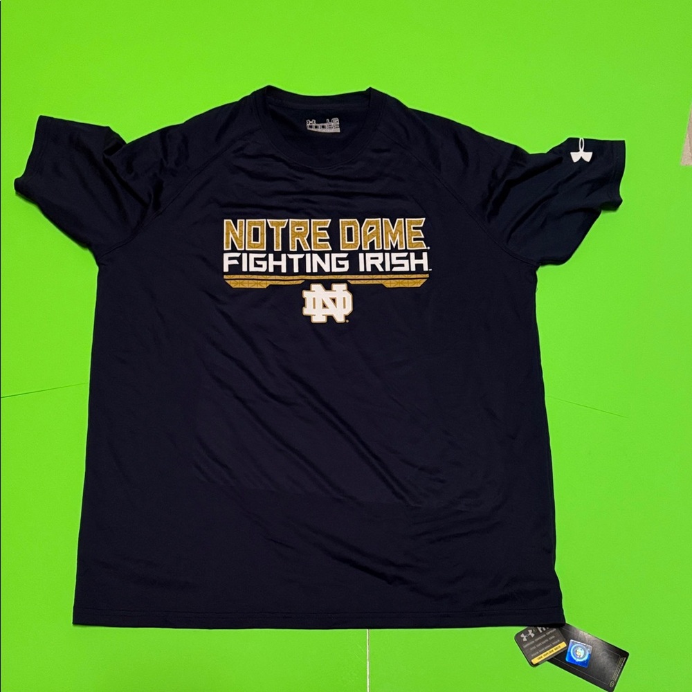 Men's Under Armour Notre Dame Fighting Irish HeatGear Tech Tee